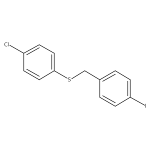Sulfide, p-chlorophenyl p-iodobenzyl结构式