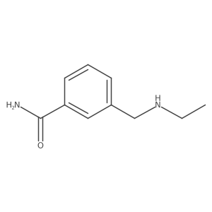 3-[(Ethylamino)methyl]benzamide结构式