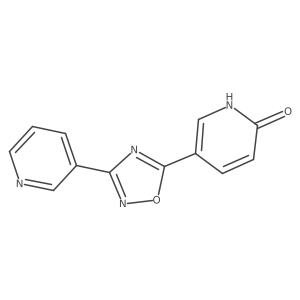 5-[3-(3-Pyridyl)-1,2,4-oxadiazol-5-yl]-2-pyridinol Structure