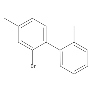 2-Bromo-2',4-dimethyl-1,1'-biphenyl结构式