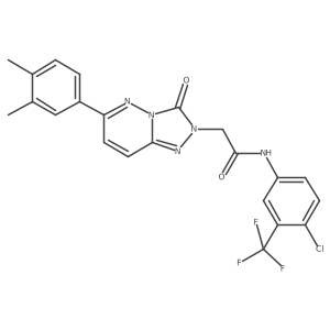 N-(5-chloro-2-methylphenyl)-4-[5-(piperidin-1-ylcarbonyl)-1,3,4-oxadiazol-2-yl]thiophene-2-sulfonamide Structure