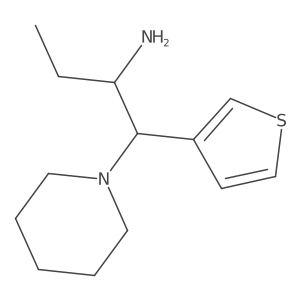 I+/--Ethyl-I(2)-3-thienyl-1-piperidineethanamine结构式
