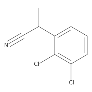 2-(2,3-Dichlorophenyl)propanenitrile结构式