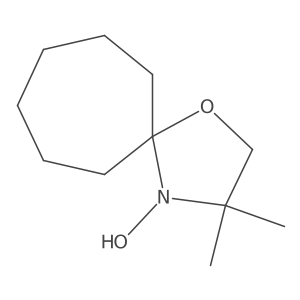 4-Hydroxy-3,3-dimethyl-1-oxa-4-azaspiro[4.6]undecane结构式