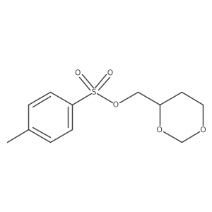 1,3-Dioxan-4-ylmethyl 4-methylbenzene-1-sulfonate结构式
