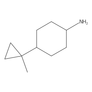 cis-4-(1-Methylcyclopropyl)cyclohexylamine结构式