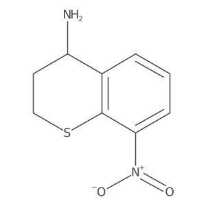 8-Nitrothiochroman-4-amine Structure