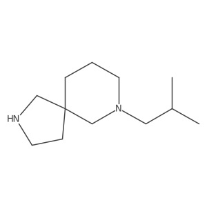 7-Isobutyl-2,7-diazaspiro[4.5]decane结构式