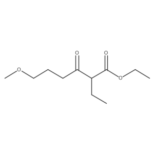 Ethyl 2-ethyl-6-methoxy-3-oxohexanoate Structure