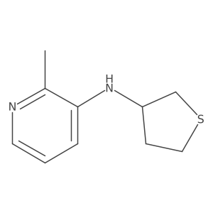 2-methyl-N-(thiolan-3-yl)pyridin-3-amine结构式