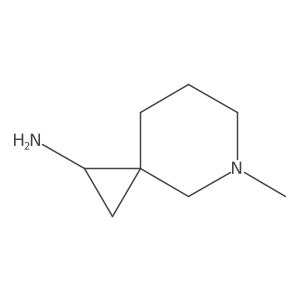 5-Methyl-5-azaspiro[2.5]octan-1-amine结构式