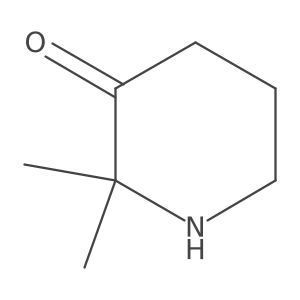 2,2-Dimethylpiperidin-3-one结构式
