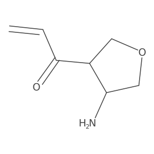 1-(4-Aminooxolan-3-yl)prop-2-en-1-one结构式