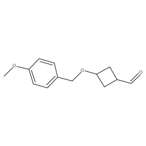 3-((4-Methoxybenzyl)oxy)cyclobutane-1-carbaldehyde Structure