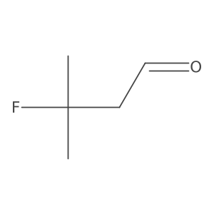 3-Fluoro-3-methylbutanal Structure