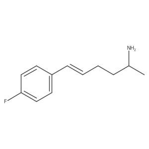 6-(4-Fluorophenyl)hex-5-en-2-amine结构式
