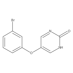 5-(3-Bromophenoxy)pyrimidin-2-ol Structure