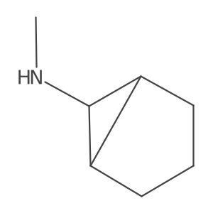 (1R,5S)-N-methylbicyclo[3.1.0]hexan-6-amine结构式
