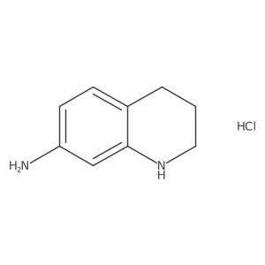 1,2,3,4-Tetrahydroquinolin-7-amine hydrochloride Structure