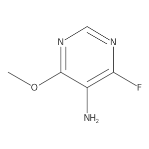 4-Fluoro-6-methoxypyrimidin-5-amine结构式
