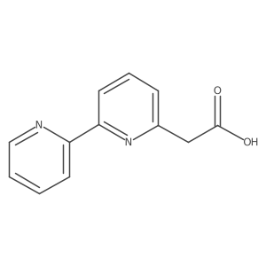 2-([2,2'-Bipyridin]-6-yl)acetic acid Structure