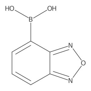 (2,1,3-Benzoxadiazol-4-yl)boronic acid结构式