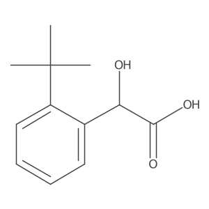 2-(2-Tert-butylphenyl)-2-hydroxyacetic acid结构式