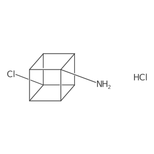 4-Chlorocuban-1-amine hydrochloride Structure