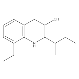 2-(Butan-2-yl)-8-ethyl-1,2,3,4-tetrahydroquinolin-3-ol Structure