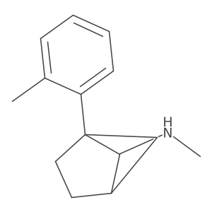 N-methyl-1-(2-methylphenyl)bicyclo[2.1.1]hexan-5-amine Structure