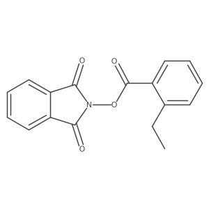 1,3-dioxo-2,3-dihydro-1H-isoindol-2-yl 2-ethylbenzoate Structure