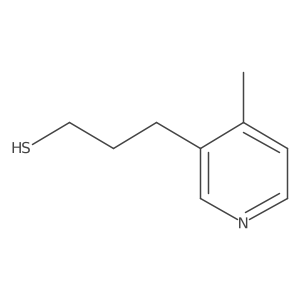 3-(4-Methylpyridin-3-yl)propane-1-thiol Structure