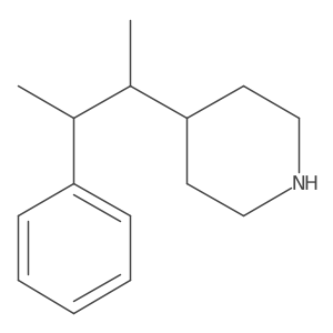 4-(3-Phenylbutan-2-yl)piperidine结构式