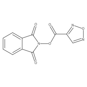 1,3-dioxo-2,3-dihydro-1H-isoindol-2-yl 1,2,5-oxadiazole-3-carboxylate结构式