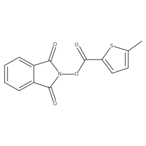 1,3-dioxo-2,3-dihydro-1H-isoindol-2-yl 5-methylthiophene-2-carboxylate Structure