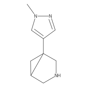 1-(1-Methyl-1H-pyrazol-4-YL)-3-azabicyclo[3.1.0]hexane Structure