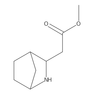 methyl 2-[(1R,3R,4S)-2-azabicyclo[2.2.1]heptan-3-yl]acetate结构式