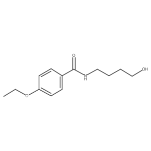 N-(4-Hydroxybutyl)-4-ethoxybenzamide结构式