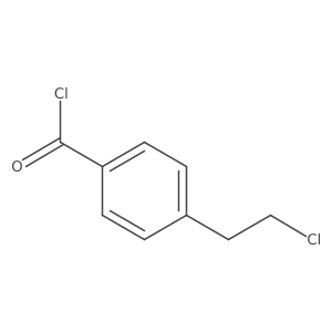 4-(2-Chloroethyl)benzoyl chloride Structure
