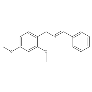 N-Benzylidene-2,4-dimethoxybenzylamine结构式