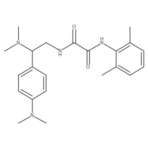 N1-(2-(dimethylamino)-2-(4-(dimethylamino)phenyl)ethyl)-N2-(2,6-dimethylphenyl)oxalamide Structure