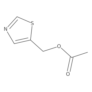 5-Thiazolemethanol, 5-acetate结构式