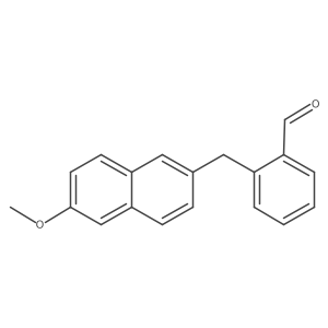 2-(6-Methoxy-naphthalen-2-ylmethyl)-benzaldehyde结构式