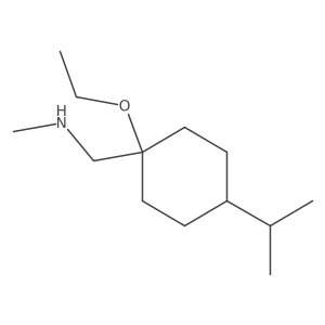 1-(1-Ethoxy-4-isopropylcyclohexyl)-N-methylmethanamine结构式