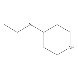 4-(Ethylsulfanyl)piperidine Structure