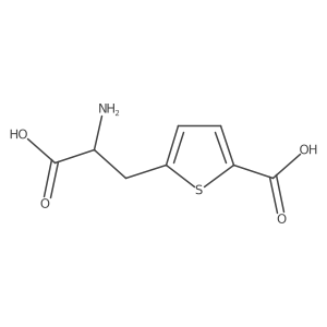 (S)-5-(2-Amino-2-carboxyethyl)thiophene-2-carboxylic acid Structure