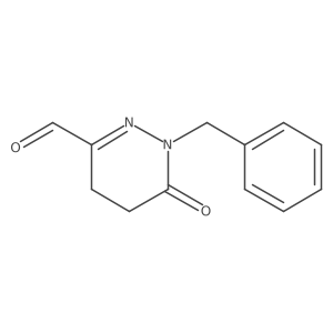1-Benzyl-6-oxo-1,4,5,6-tetrahydropyridazine-3-carbaldehyde Structure