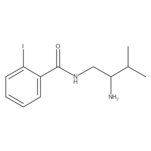 Benzamide, N-(2-amino-3-methylbutyl)-2-iodo-结构式