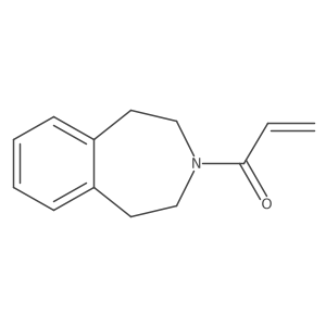 1-(1,2,4,5-Tetrahydro-3-benzazepin-3-yl)prop-2-en-1-one结构式