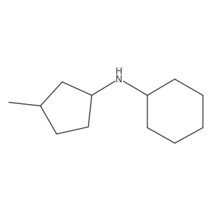 N-(3-methylcyclopentyl)cyclohexanamine结构式